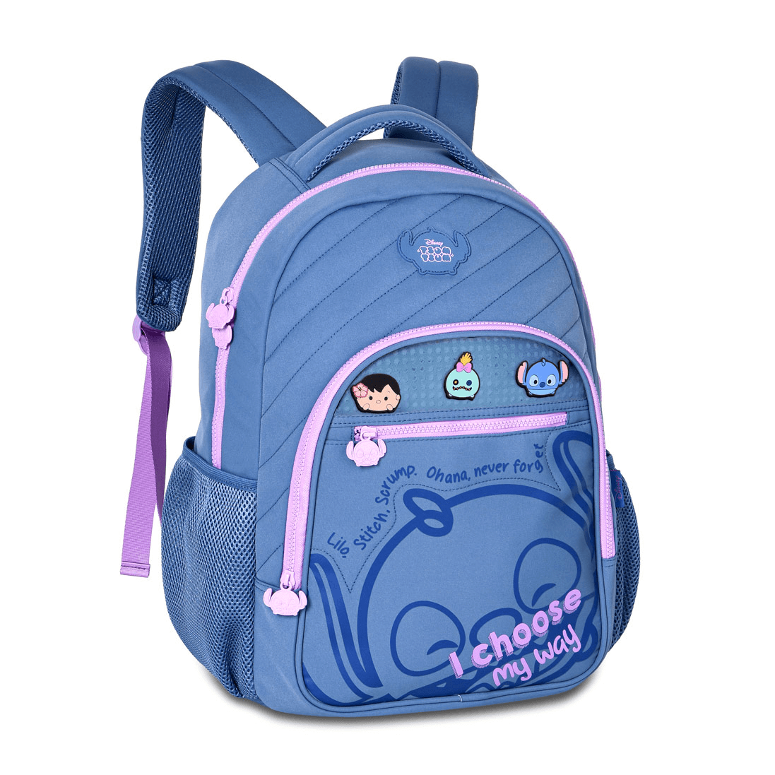 Mochila De Costas Grande Disney Tsum Tsum Stitch TS26247 - Clio
