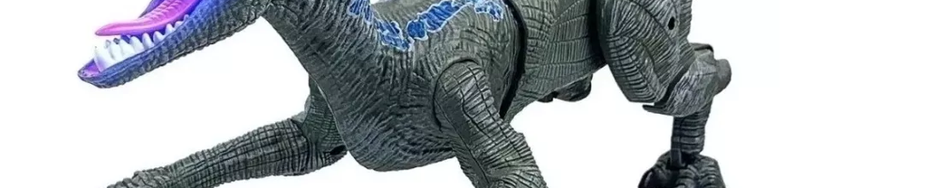 Dinossauro Velociraptor Control c/ Controle Remoto - ZP01013 Zoop Toys