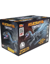 Dinossauro Velociraptor Control c/ Controle Remoto - ZP01013 Zoop Toys
