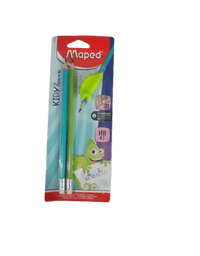 Lápis Grafite HB Kidy Learn com Borracha Apoio de Dedo 853500 - Maped
