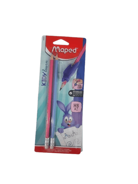 Lápis Grafite HB Kidy Learn com Borracha Apoio de Dedo 853500 - Maped