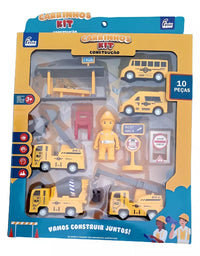 Carrinho de Fricção Kit Construção XCC-033CT - Fênix
