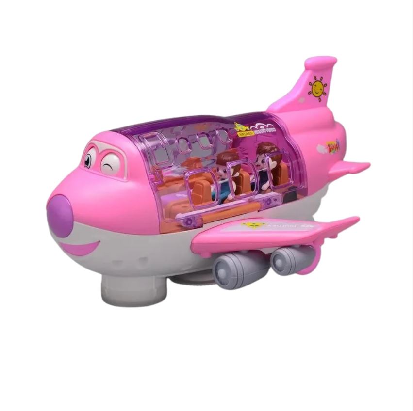 Brinquedo Avião Bate e Volta com Som e Luzes - Zoop Toys