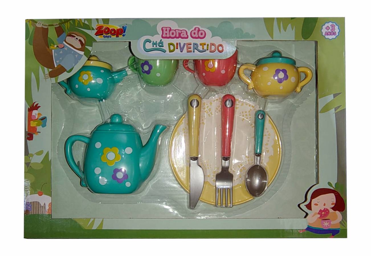 Hora Do Chá Divertido 9 Peças ZP00551 - Zoop Toys
