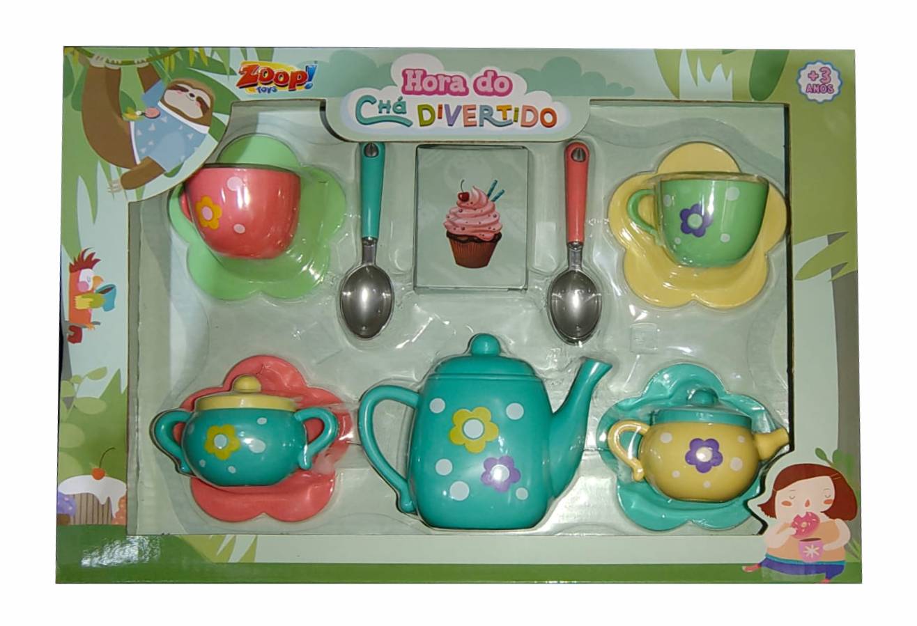 Hora Do Chá Divertido 12 Peças ZP00552 - Zoop Toys