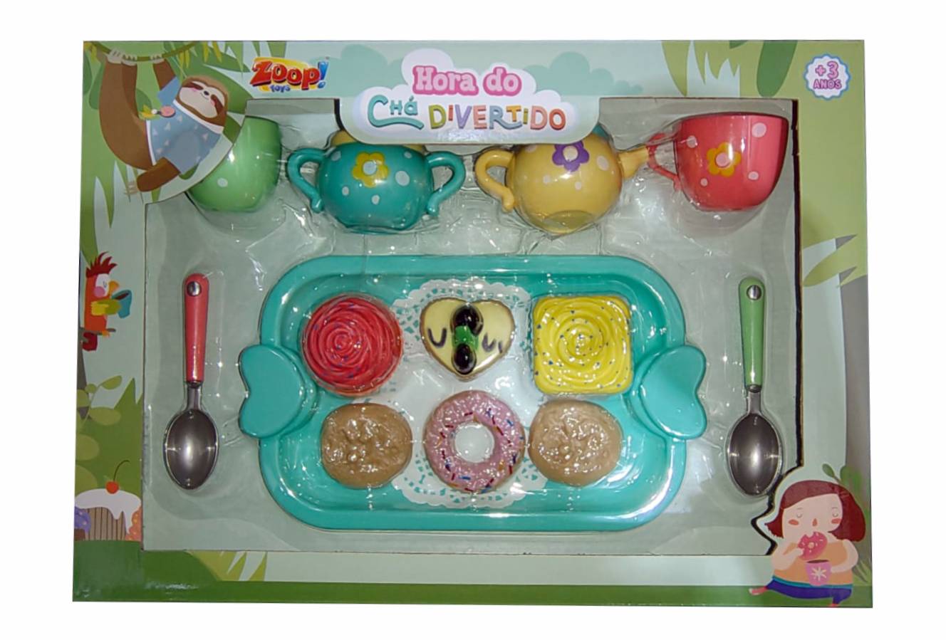 Hora Do Chá Divertido 13 Peças ZP00553 - Zoop Toys