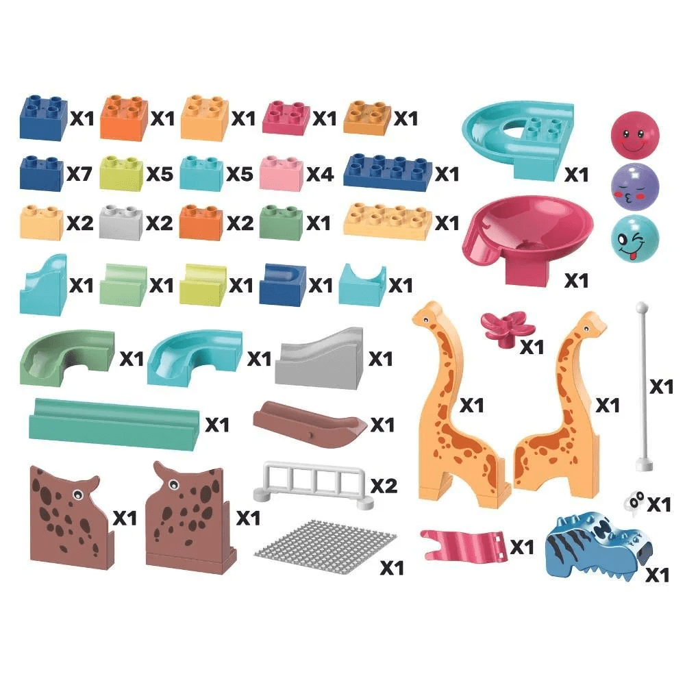 Blocos De Montar Blok Blok Dinossauros ZP01030 - Zoop Toys