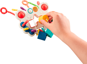 Chocalho Educativo Multissensorial Caranguejo ZP01135 - Zoop Toys