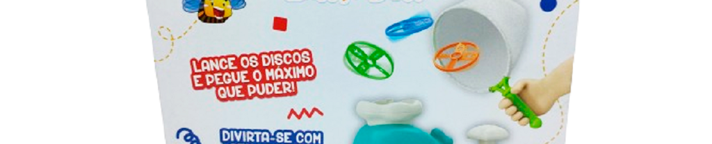 Brinquedo Baleia Lançadora De Discos ZP01145 - Zoop Toys