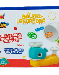 Brinquedo Baleia Lançadora De Discos ZP01145 - Zoop Toys
