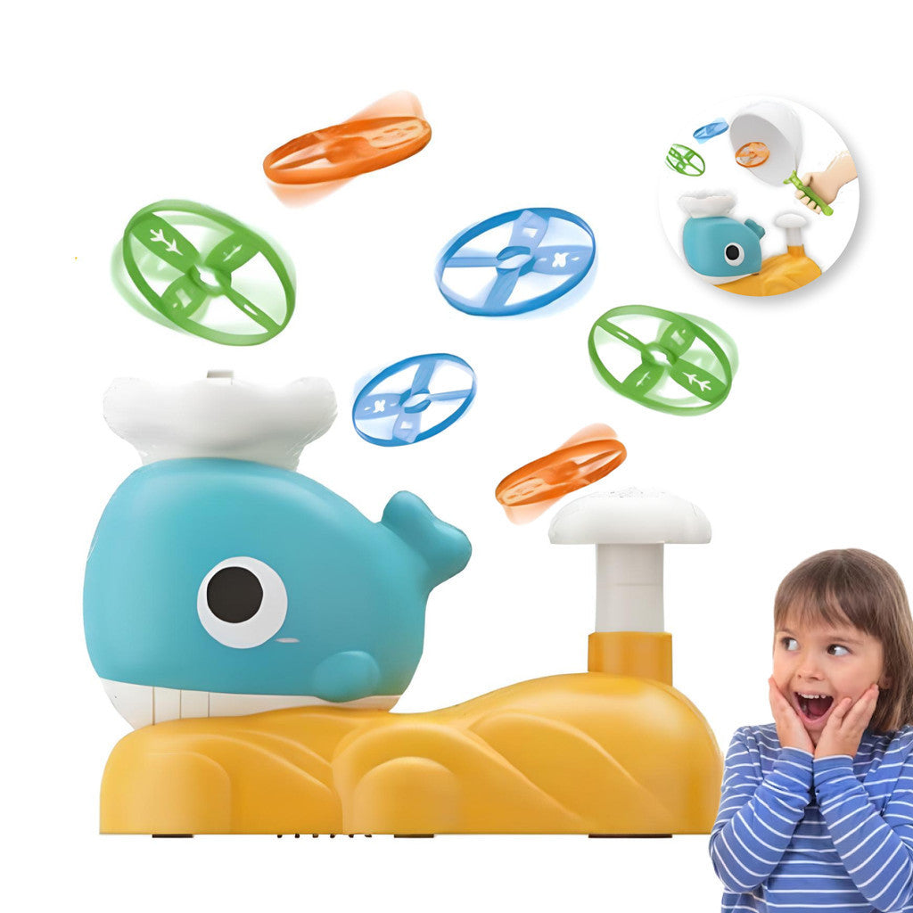 Brinquedo Baleia Lançadora De Discos ZP01145 - Zoop Toys
