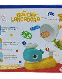 Brinquedo Baleia Lançadora De Discos ZP01145 - Zoop Toys
