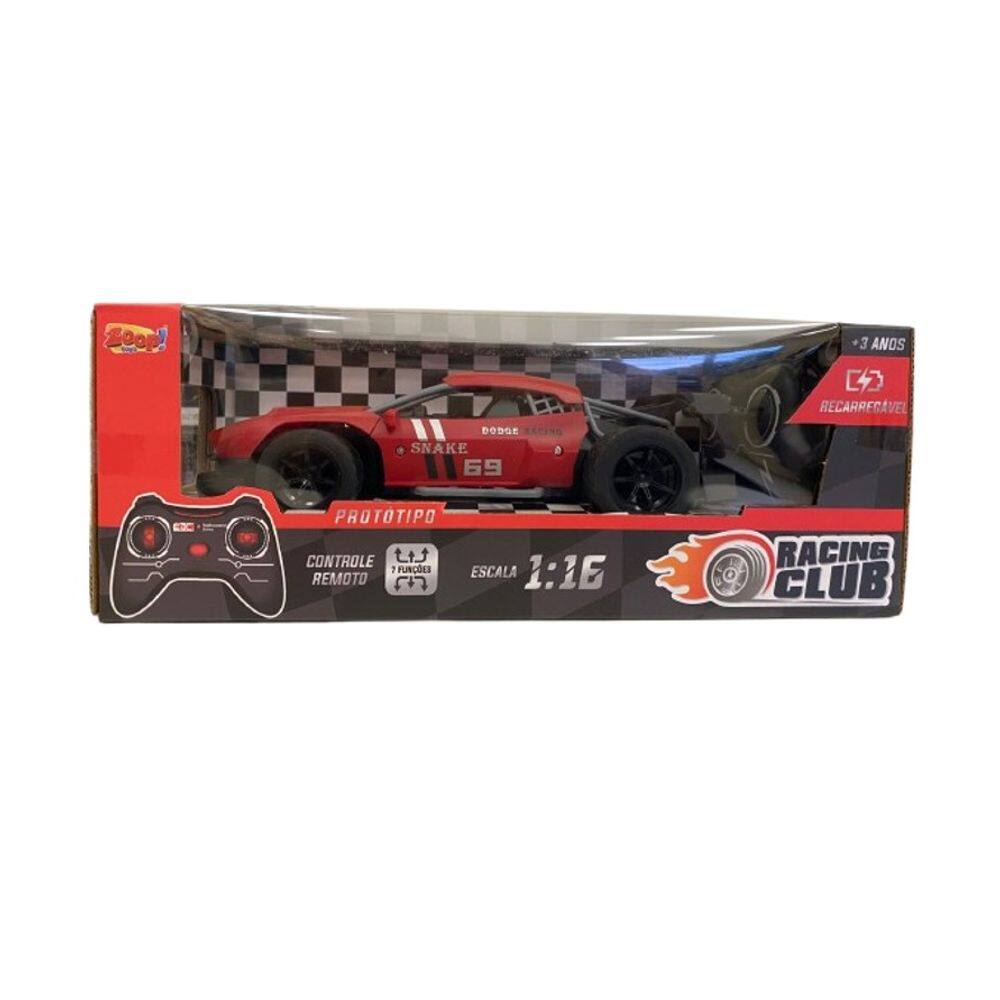 Carro Controle Remoto Racing Club 1:16 ZP01228 - Zoop Toys