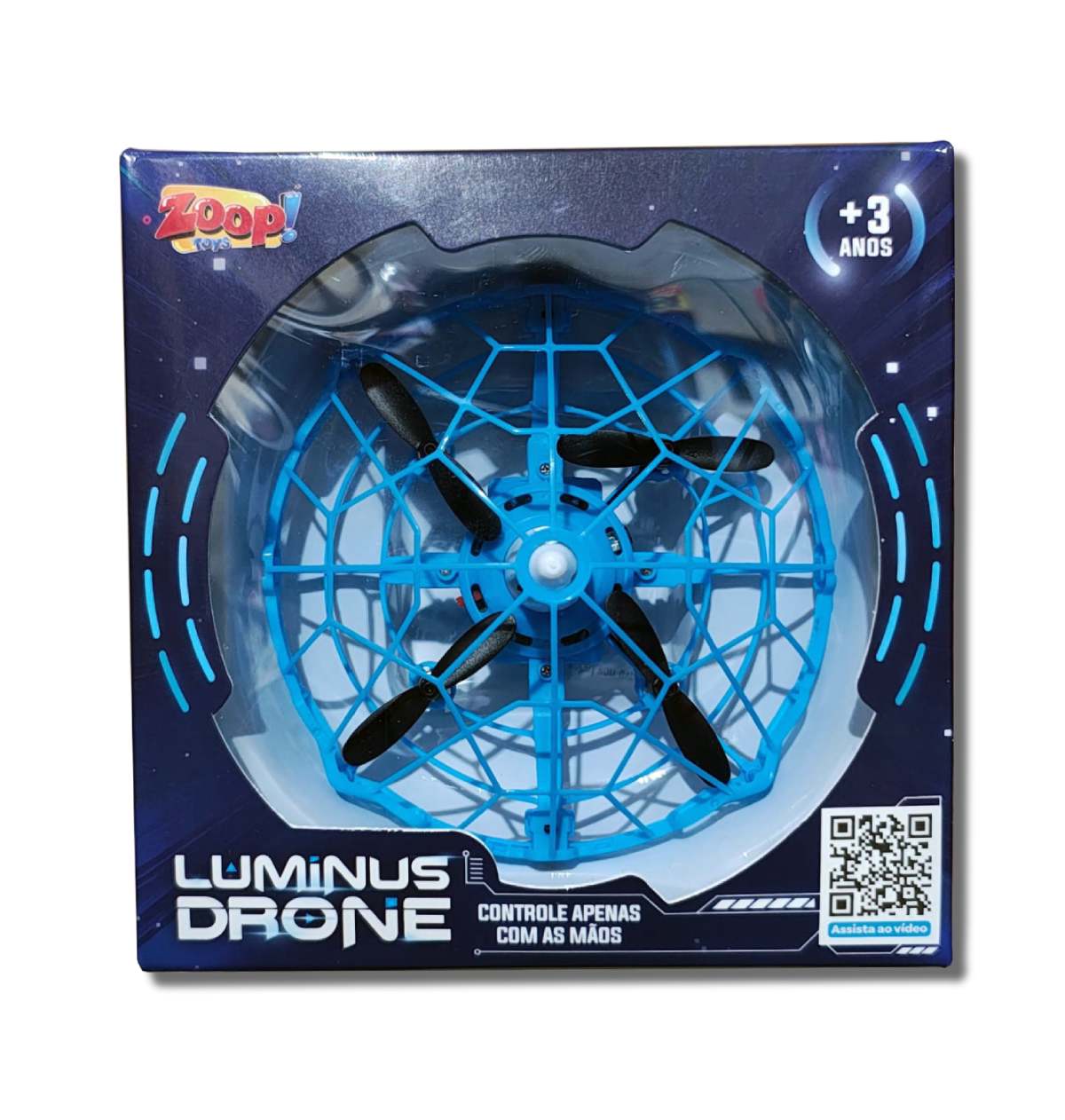 Aeronave Voadora Luminus Drone ZP01281 - Zoop Toys