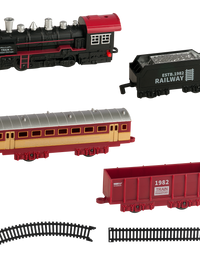 Trem Elétrico Real Train C/ Luz e Som ZP01286 - Zoop Toys
