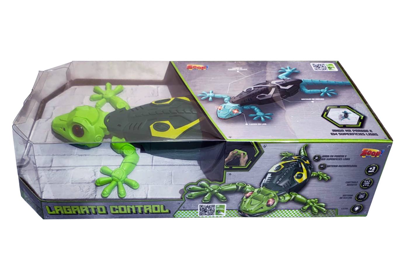 Robô Lagarto Control C/ Controle Remoto ZP01440 - Zoop Toys