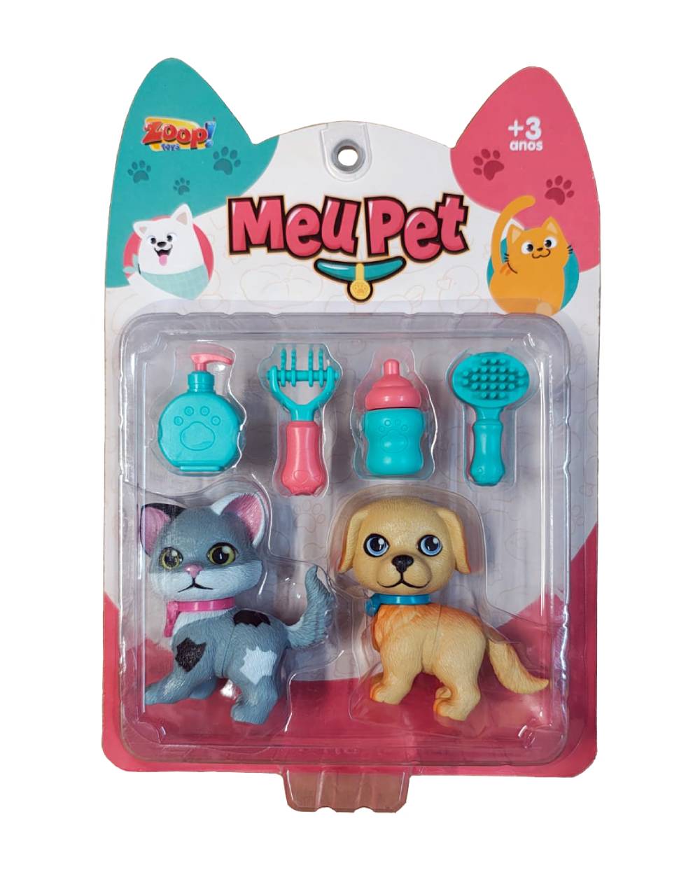 Meu Pet Cuidados Com Acessórios ZP01464 - Zoop Toys