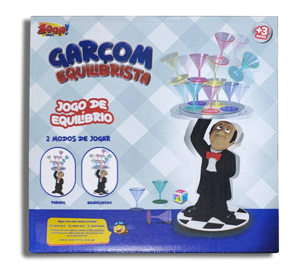 Jogo Garçom Equilibrista ZP01471 - Zoop Toys