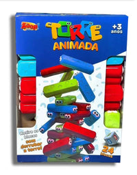 Jogo de Equilibrio Torre Animada 24pç ZP01472 - Zoop Toys
