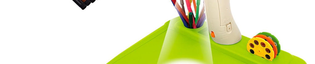 Prancheta Projetora Dinossauro c/ 24 Desenhos Diferentes ZP01167 - Zoop Toys