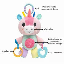 Treme-Treme De Atividades Bubazoo Unicórnio 16139 - Buba