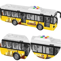 Ônibus Fricção City Driver Amarelo 7130 Com Som - Cardoso