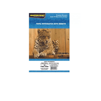 Papel Fotográfico Glossy Auto-Adesivo 20 Folhas 80 gramas Brilhoso - Masterprint