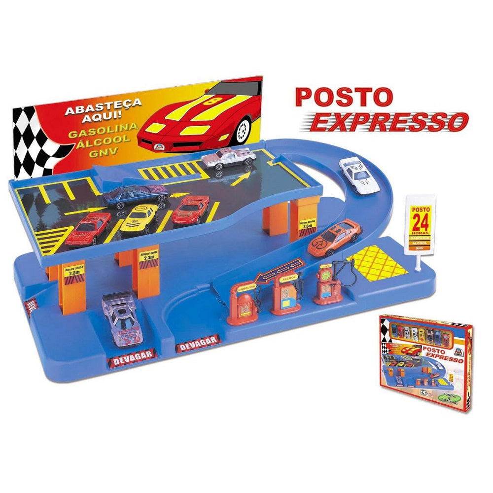 Posto Expresso Com Carrinho 750-4 - Braskit