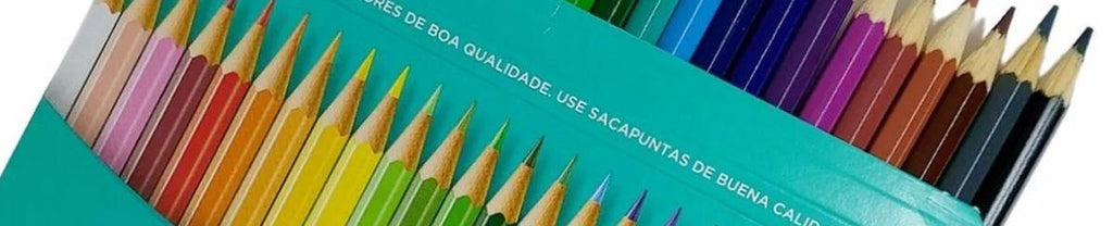 Lápis de Cor 24 Cores Ponta Resistente  11.2400N - Multicolor