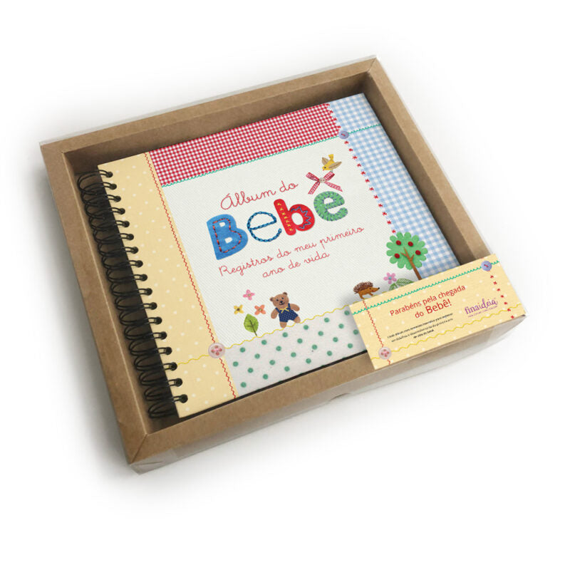 Álbum do Bebê Meu Primeiro Ano 21x23cm 0073 - Fina Ideia