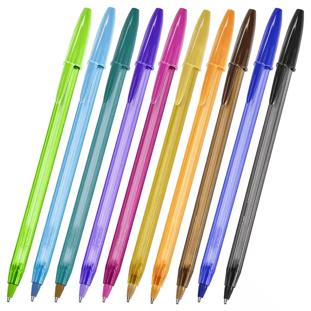 Caneta Esferográfica Bic Fashion 1.2mm 10 cores 9308586 - BIC