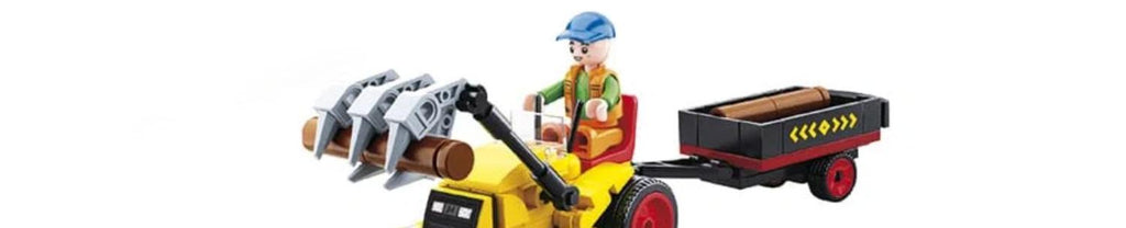 Bloco de Montar Fazenda Reboque de Madeira 2748.7 Xalingo