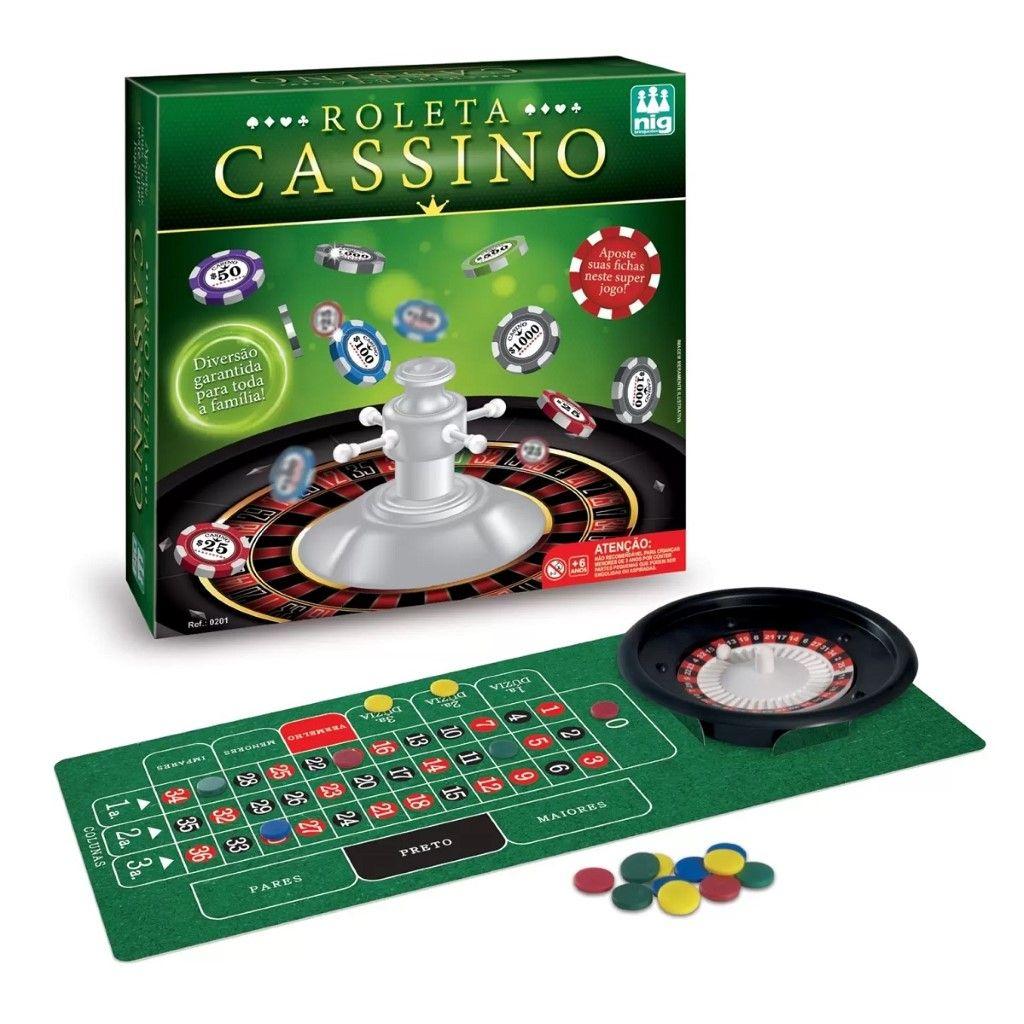 Jogo Roleta Cassino 0201 - Nig Brinquedos