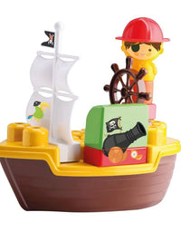 Blocos de Montar Tchuco Blocks Pirata 49 Pçs 0254 Samba Toys
