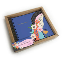 Álbum de Fotos Jardim das Cores 21x23cm 4277 - Fina Ideia