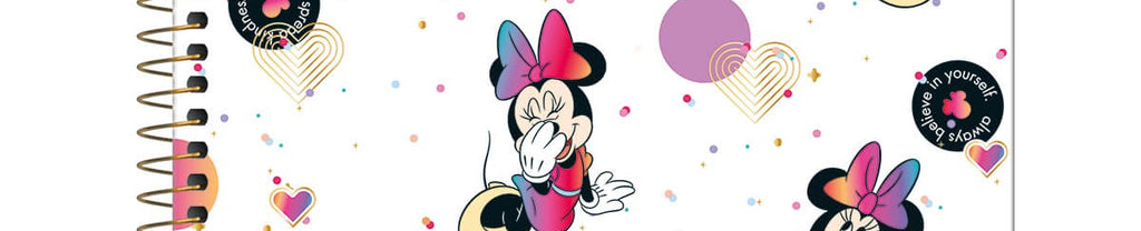 Caderno Univ. 80 Folhas Minnie Conect 30808 - Tilibra