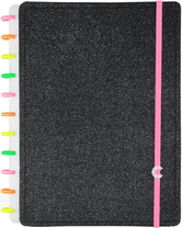 Caderno Inteligente Grande 80 Fls. Glitter Black CIGD4145 - Novitate