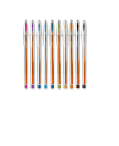 Caneta Esferográfica Escrita Fina 0,8mm Cristal Fashion 10 Cores 9310336 - Bic