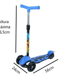 Patinete Radical Power New Azul DMR6248 - DM Toys
