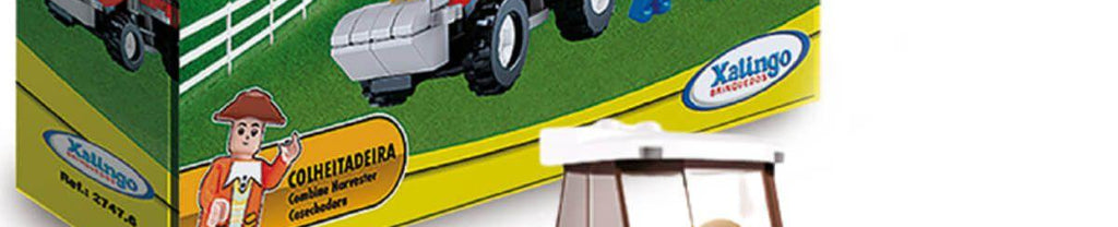 Blocos de Montar Fazenda Colheitadeira 2747.6 - Xalingo