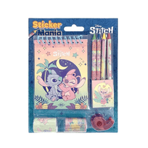 Livro Infantil Colorir Sticker Mania Stitch D8289 - DCL