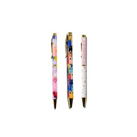 Caneta Metálica Esferográfica 1.0mm Mix CA0704 - BRW