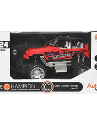 Carro Controle Remoto Jipe Champion Vermelho DMT5059 Dm Toys
