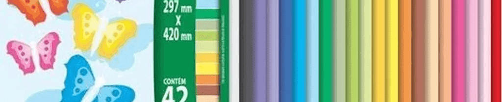 Bloco A3 Eco Cores 21 Cores 42 Folhas 110g/m² 235mmx325mm - Novaprint