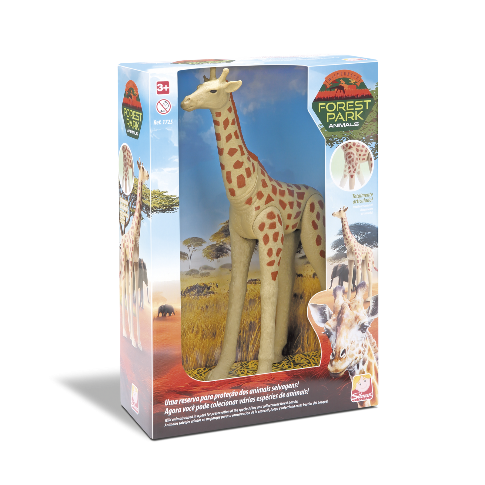 Girafa em Vinil Forest Animals 1725 - Silmar