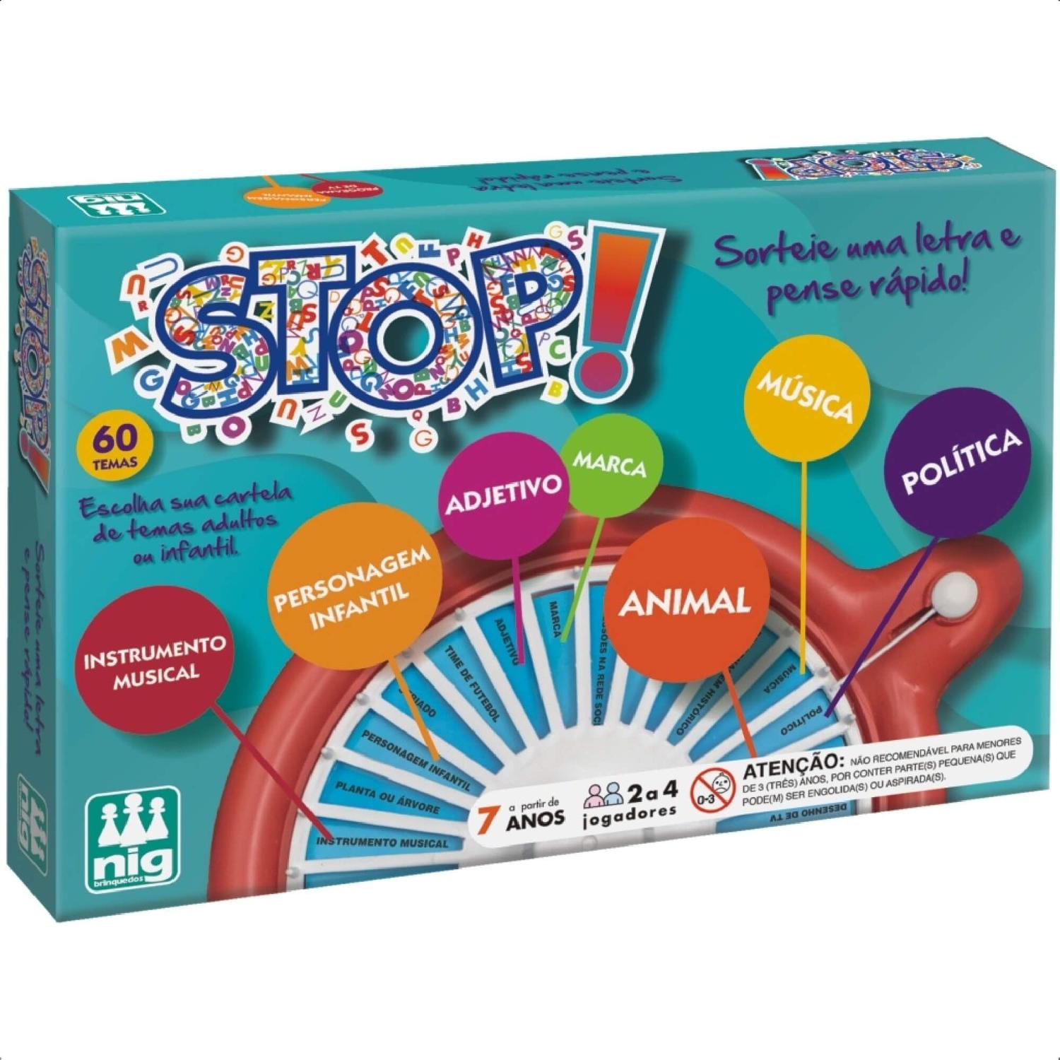 Jogo Stop 0162 - Nig Brinquedos