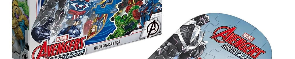 Quebra-Cabeça 30pçs Avengers Mech Strike 5399.8 - Xalingo
