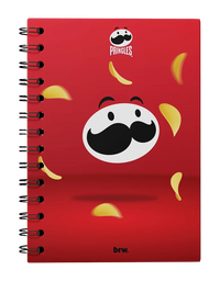 Caderno Lenticular Pringles 13,5cm C/ 2Un NB8552 - BRW

