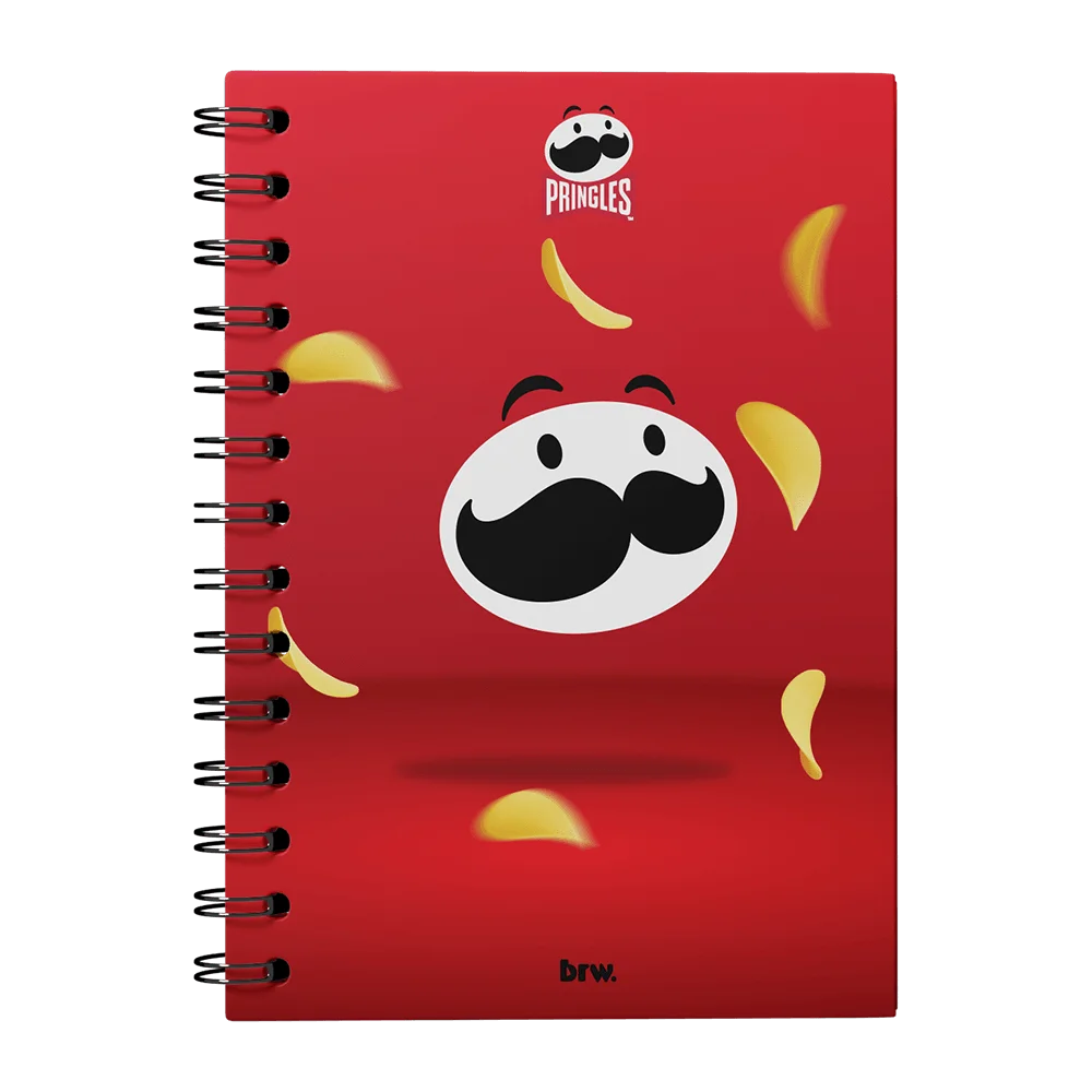 Caderno Lenticular Pringles 13,5cm C/ 2Un NB8552 - BRW