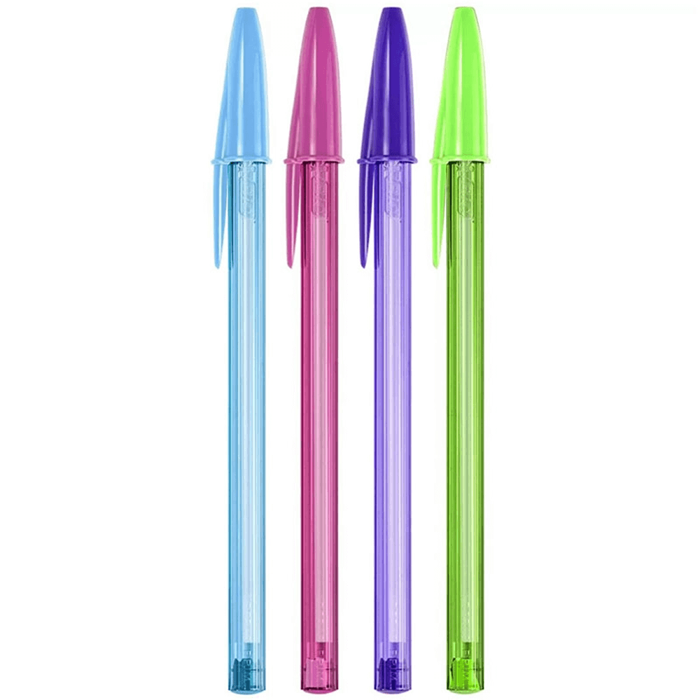 Caneta Esferográfica 1.2mm 4 cores Fashion- BIC